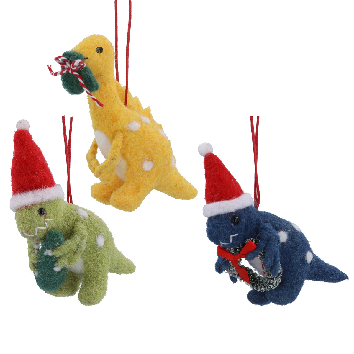 Bright Spotted Dinosaur Decoration