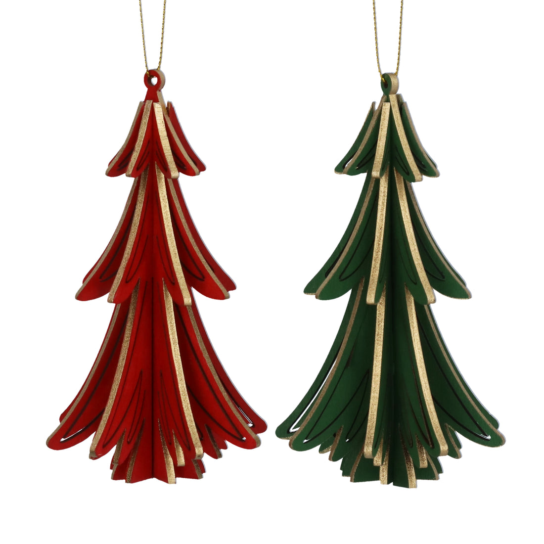 Wooden Tree Decoration