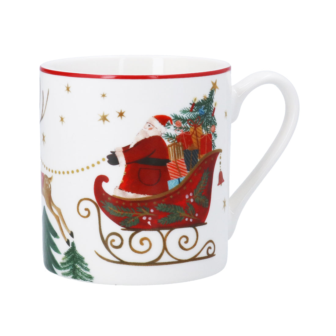Bone China Christmas Mug