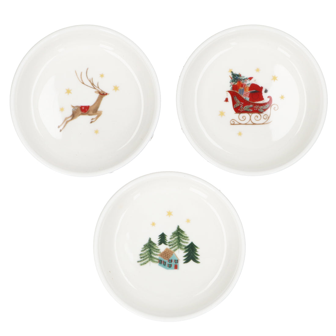 Bone China Christmas Bowl