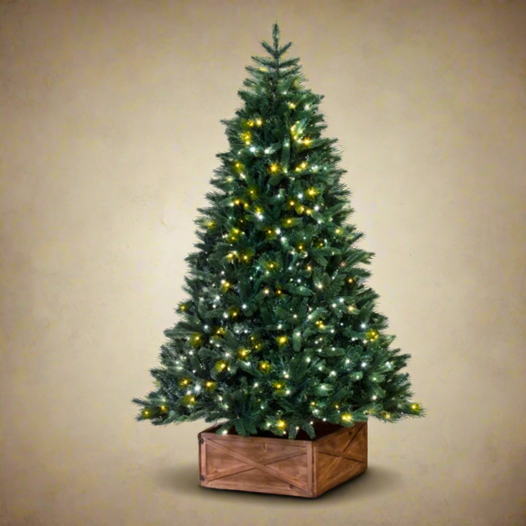 Pre Lit Artificial Christmas Tree The Christmas Hut pre-lit-artificial-christmas-tree-the-christmas-hut